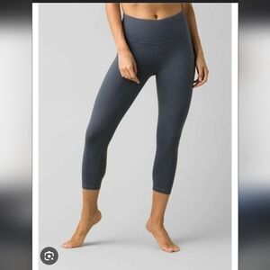 PRANA Transform High Rise Leggings in Gray Granite Size Small